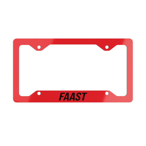 FAAST METAL PLATE FRAME 002